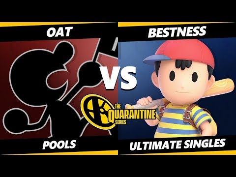 The April Minor Pools - oaT (Mr. Game & Watch) Vs. BestNess (Ness) Smash Ultimate - SSBU