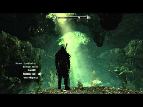 Most Beautiful Cave in Skyrim