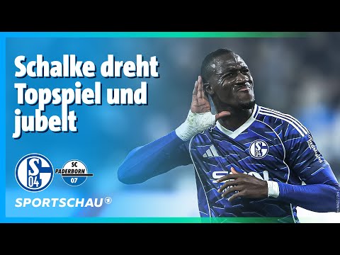 FC Schalke 04 – SC Paderborn Highlights 2nd Bundesliga, Matchday 14 | Sportschau Football