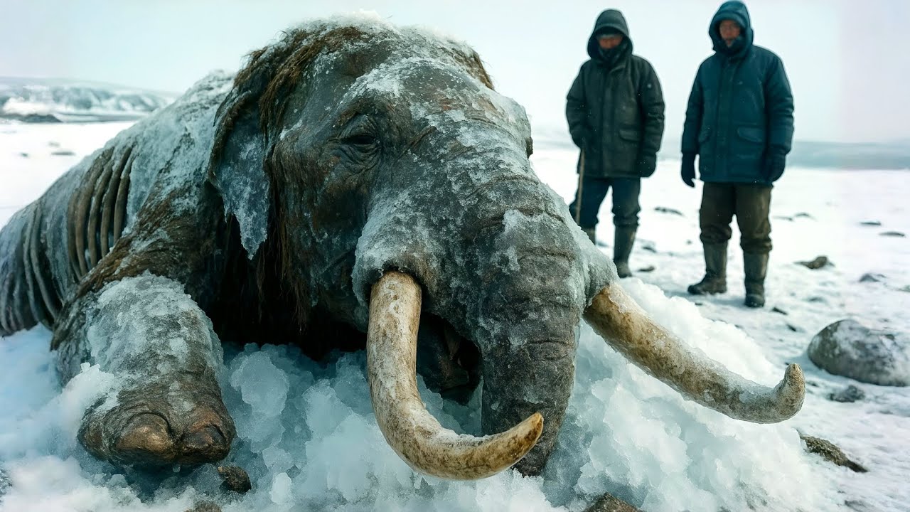 9 PREHISTORIC ANIMALS FOUND FROZEN IN ICE