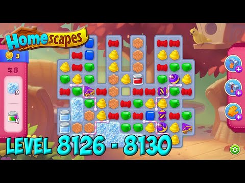 Homescapes level 8126 - 8130 🏡 Playrix HD