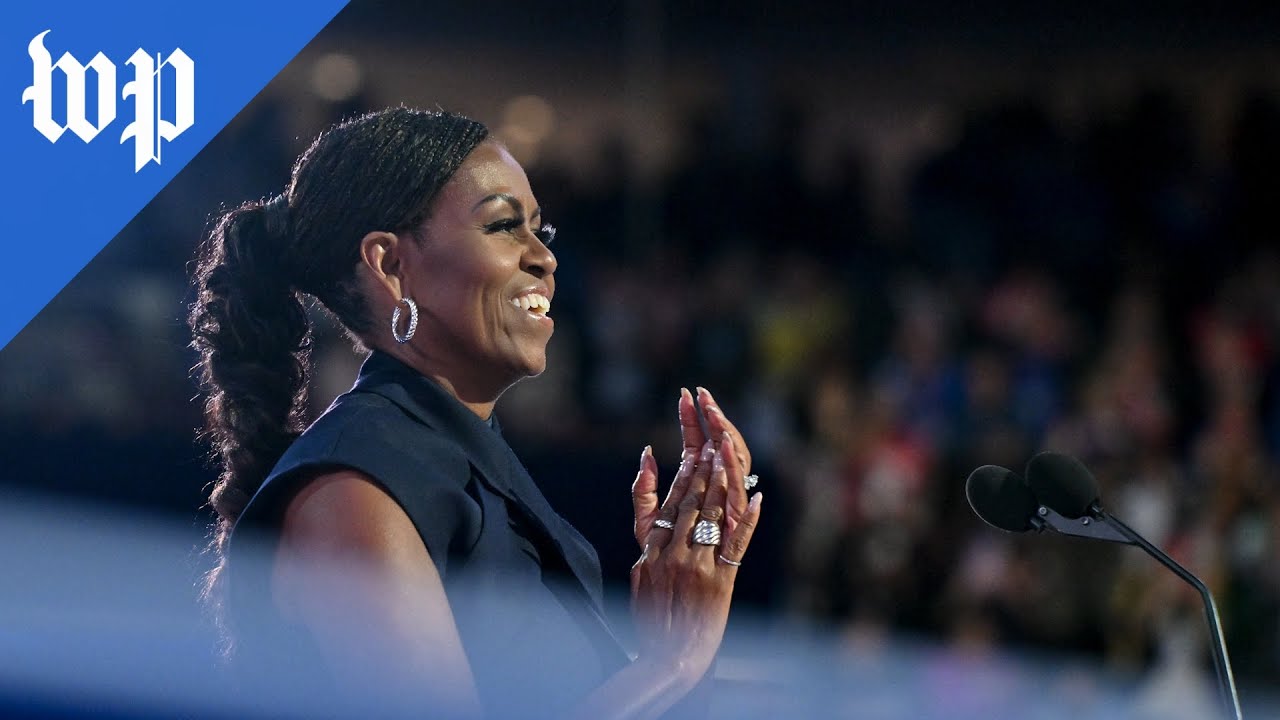 Michelle Obama’s full speech at 2024 DNC