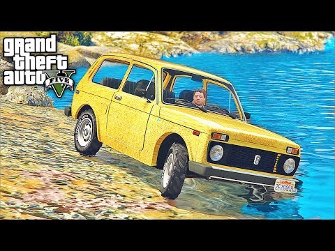 РЕАЛЬНАЯ ЖИЗНЬ ДЖИММИ В GTA 5 - ЗОЛОТАЯ НИВА НА ОФФ РОУДЕ! НИВА ИЗ ЗОЛОТА! ЗОЛОТОЙ КОРПУС ⚡ГАРВИН