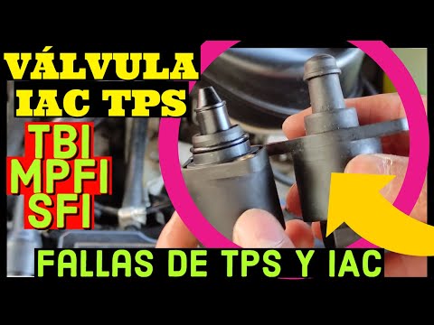 Fallas DE VÁLVULA IAC Y TPS Chevy MPFI/TBI/SFI C1 c2 c3 #chevy #corsa #motor #iac #tps