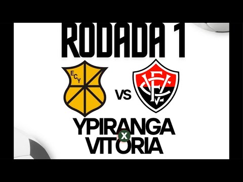 YPIRANGA X VITÓRIA 1º tempo 10/11 Domingo