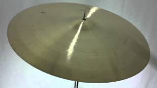 Video thumbnail for Istanbul Mehmet Nostalgia '70s Ride Cymbal 20" 1850 grams by Drum Center of Portsmouth