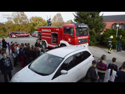 Evakuacijska vaja na OŠ Mala Nedelja