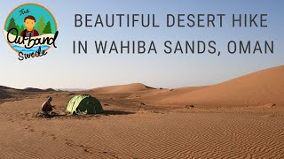 preview picture of video 'Hiking the beautiful sand deserts of Wahiba Sands in Oman'
