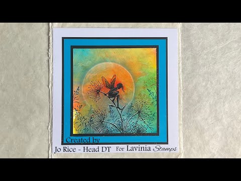 Technique Tuesday, Seeing is Believing with Dinkles part 1 by Jo Rice #laviniastamps #Dinkles