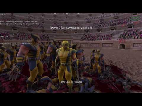 Ultimate Epic Battle Simulator Deadpool vs  Wolverine