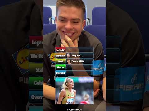 Handball-Nationalspieler bewerten Sportler:innen | Sportschau #shorts