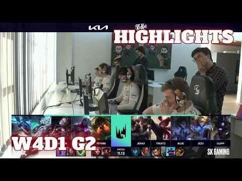 RGE vs SK - Highlights | Week 4 Day 1 S11 LEC Summer 2021 | Rogue vs SK Gaming