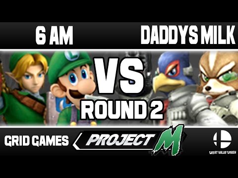 6 am (Luigi) VS Daddy's Milk (Falco/Fox) | Grid Weekly Round 2
