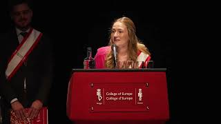 Speeches by Student Representatives of the Vogel-Polsky Promotion - Closing Ceremony 2022 (Bruges)