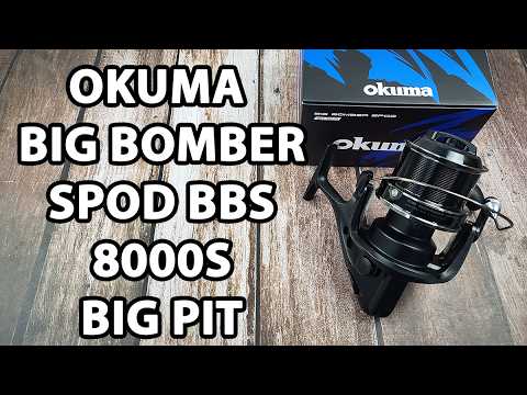 Котушка Okuma Big Bomber Spod BBS 8000S Big Pit 3+1BB 5.1:1