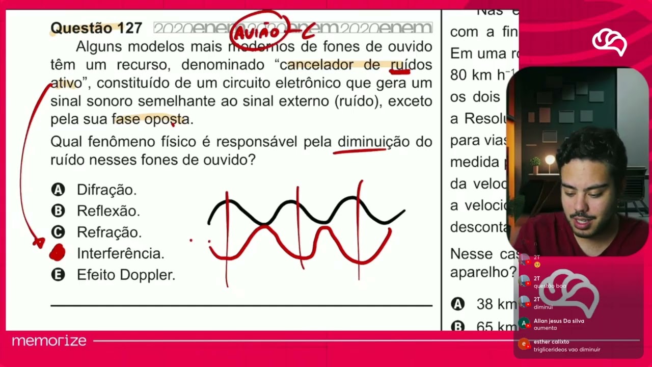 Resolução em Vídeo — Questão 127 ENEM 2020 PPL