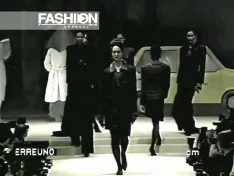 "Erreuno" Autumn Winter 1988 1989 Milan pret a porter women by Canale Moda