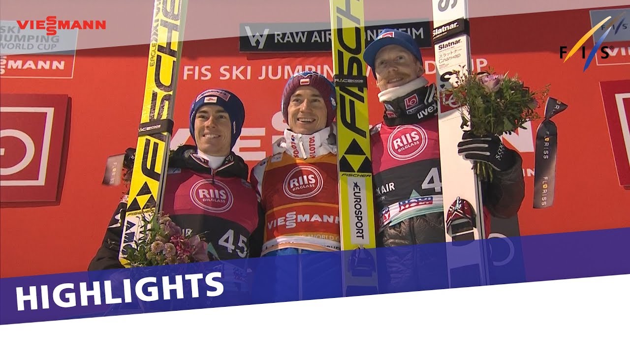 Kamil Stoch grabs impressive victory in Trondheim Large Hil | Highlights