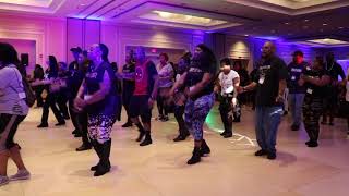 Unchained Line Dance at UC Awards 2018