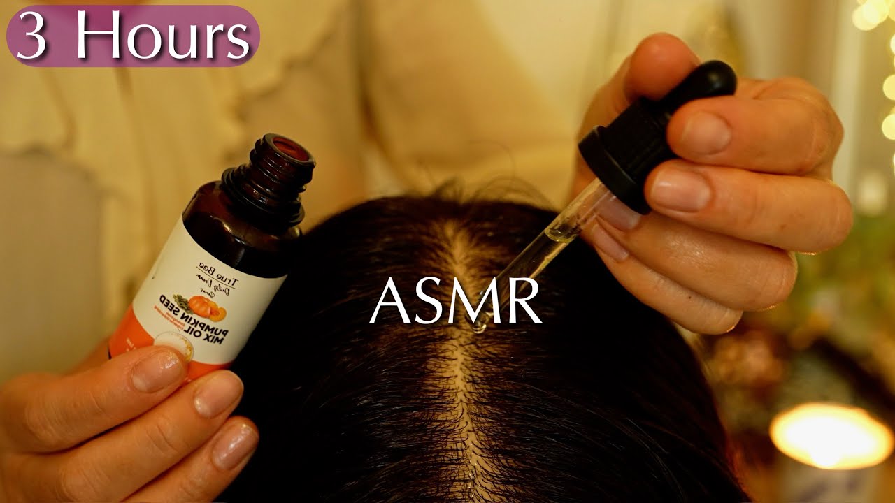 ☘️ASMR Scalp Massage☘️Drift Into Deep Sleep🌿Ultimate Relaxation🌟No Talking