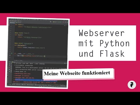 Einen eigenen Webserver mit Python und Flask erstellen
