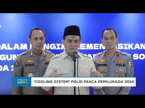 WAMENAG TERKAIT PRESIDEN APRESIASI PERAN POLRI DALAM GELARAN PILKADA 2024