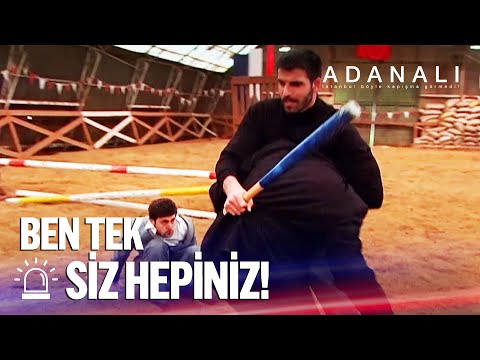 The morbid Ali is attacking Hikmet's men - Adanalı