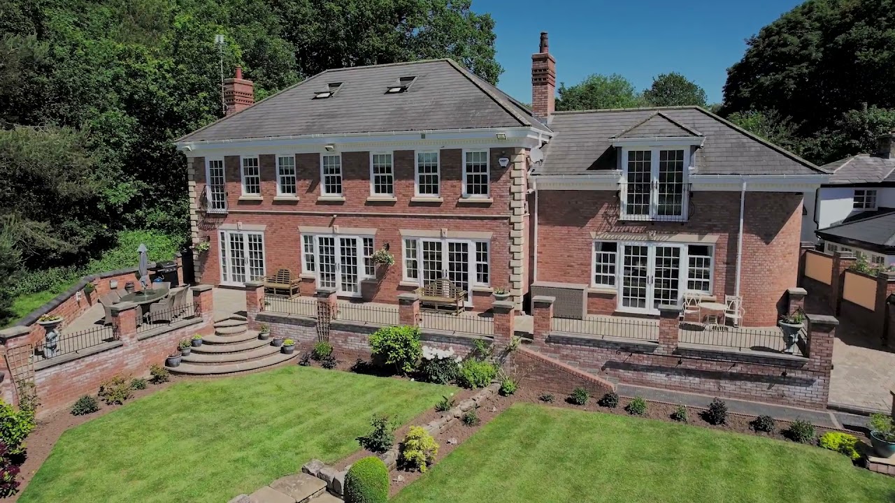 Haywood House, Little Haywood - Aerial Tour