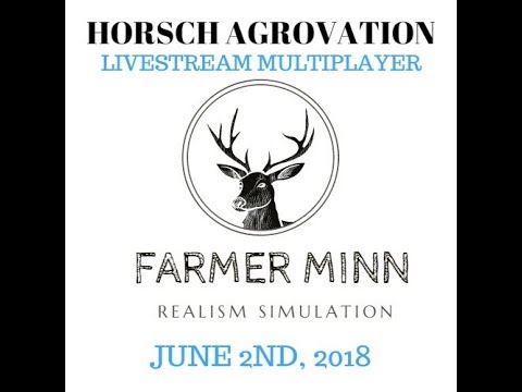 Horsch Agrovation (Livestream) Multiplayer |  Farming Simulator 17 PS4 | Ep. 4