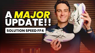 A major update to the Solution Speed! Asics Solution Speed FF4 Review | Rackets & Runners