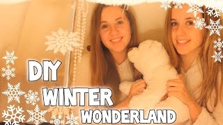Winter Fort Building | Frankie & Izzy