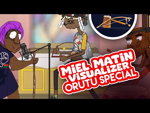 Miel Matin by Ayuni Nyapolo and Jabidii | Live Animated Ohangla Music