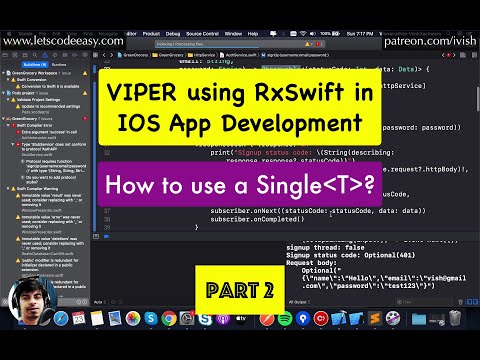 Practical RxSwift for Beginners - How to use a Single Trait [Part 2]