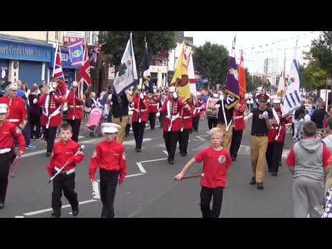 Shankill Star@Vol Brian Robinson Memorial Parade 6-9-14 HD