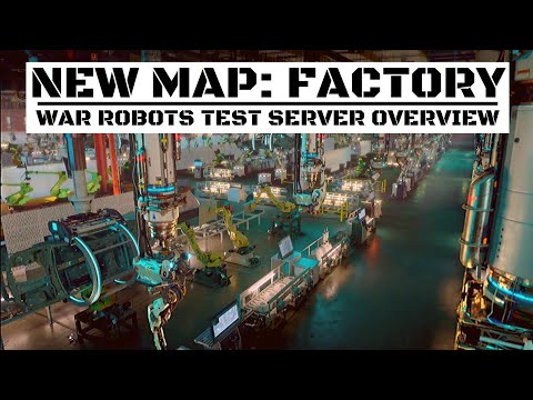 NEW Factory Map-Plus Arthur Titan And Cryogenic Pack Rebalance-War Robots Test Server Overview Wr