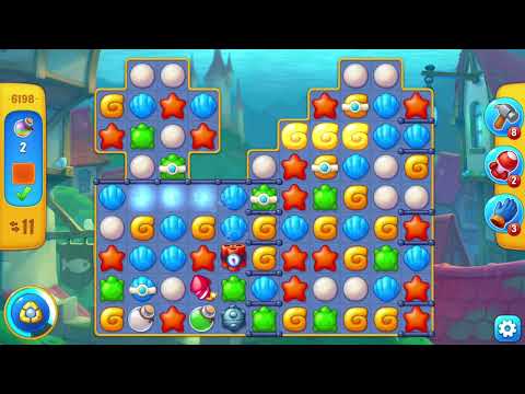 [FISHDOM Walkthrough] Level 6198 Hard