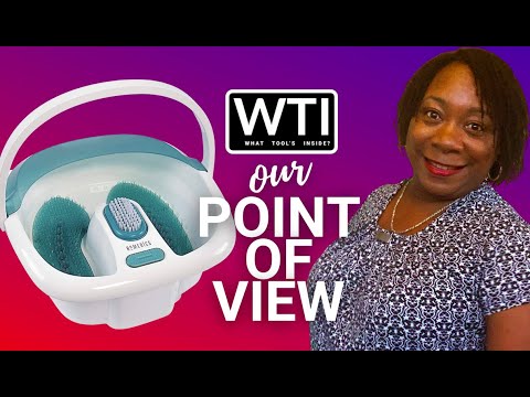 HoMedics Bubble Spa Elite Footbath - WTI product video review