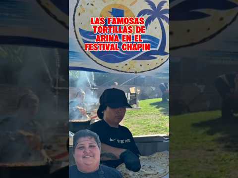 ¡De Los Amates a tu paladar! 🌯🔥 Las famosas tortillas de harina con carne en el Festival Chapín.