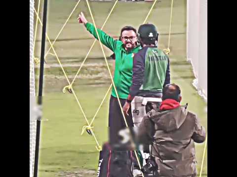 Mike Hesson Working Hard With Babar Azam 👑🔥🏏