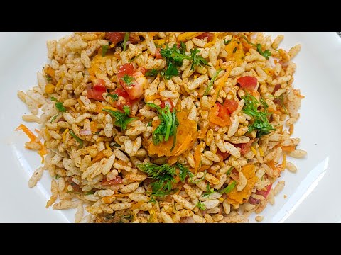 How To Make Street Style Bhel Puri In 5 Minutes | Dry Bhel Puri Recipe