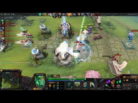 The Greatest Wraith King Butterfly and Battle Fury Build by Draskyl Dota 2