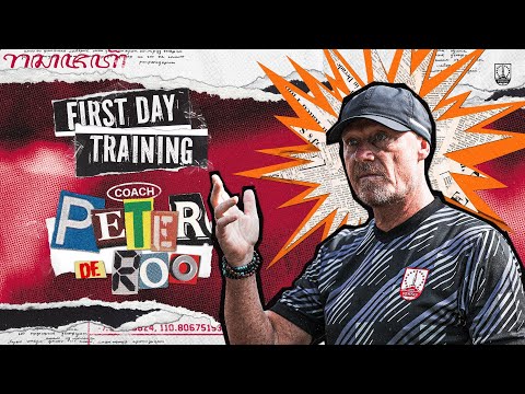 Sesi Latihan Perdana bersama Peter de Roo ⚽️ 🔴