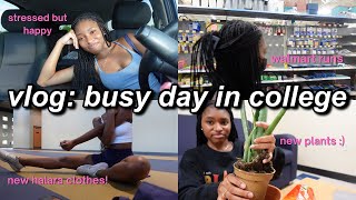 College Vlog: walmart runs, meetings, halara cloudful haul, & more!