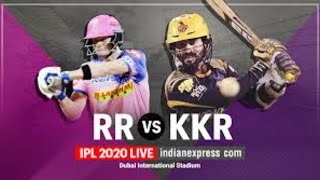 IPL 2020 LIVE Cricket Scorecard | Rajasthan Royals vs Kolkata Knight Riders | RR vs KKR