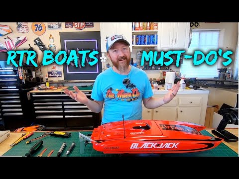 Prepping Your RC Boat For The Water!! 🌵🛥️😎