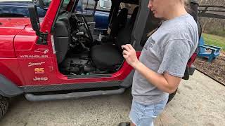 Jeep TJ Multifunction Switch Replacement