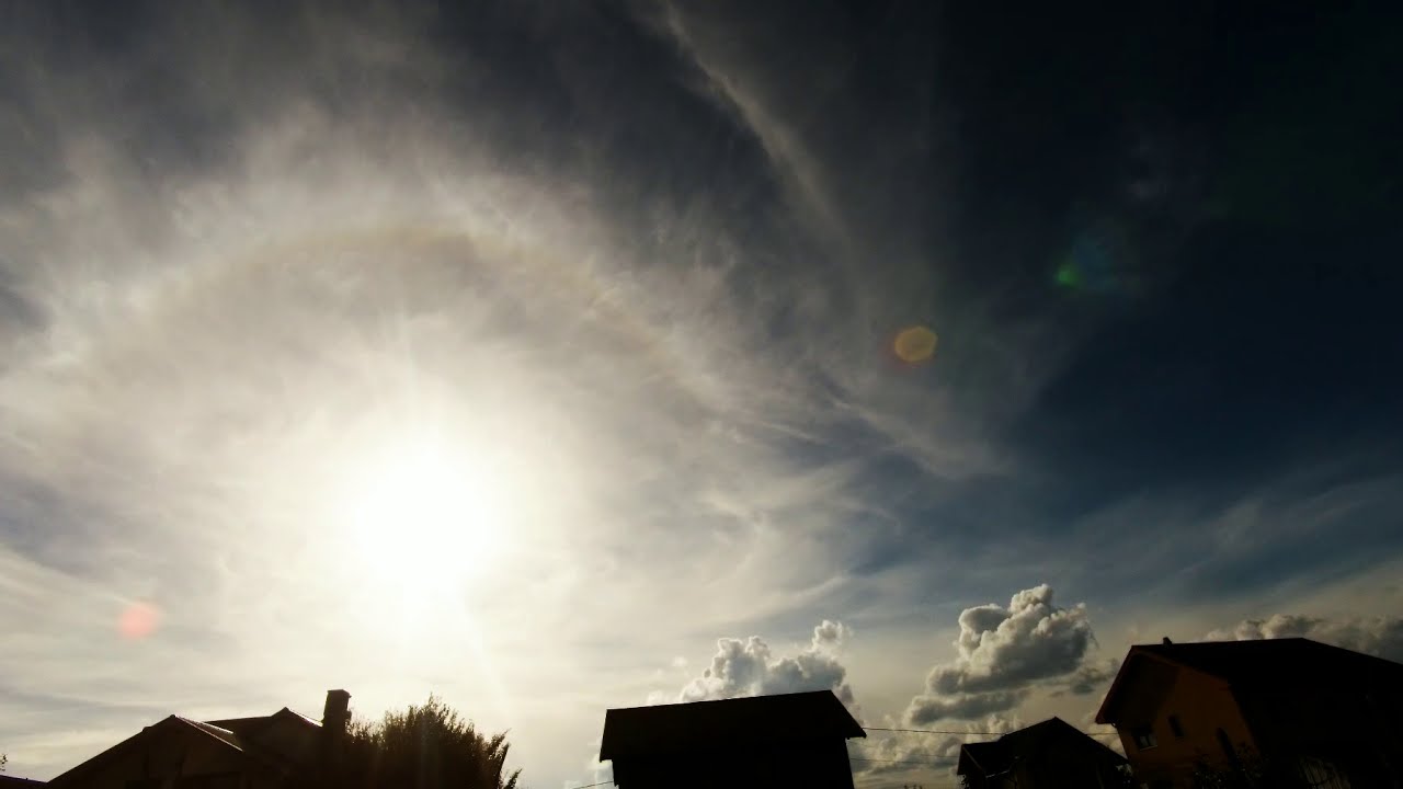 Soft Clouds Motion Timelapse – Relaxing Sky Background Video