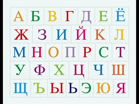 Е - Т. Russian alphabet with correct pronunciation | Russian lesson | Learn Russian