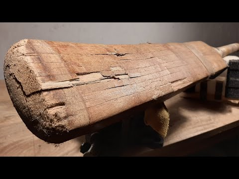 Full Refurbishment & Repair of 15 years old Cricket Bat - Challenge Repair Episode 4
