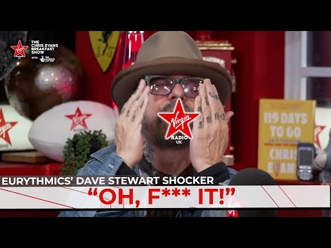 "Oh, S***, SORRY!" | Eurythmics LEGEND Dave Stewart Swears LIVE on Air THREE TIMES